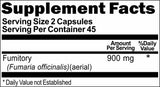 Private Label Fumitory 900mg 90caps Private Label 12,100,500 Bottle Price