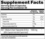 Private Label KETO MCT 1000mg 200caps Private Label 12,100,500 Bottle Price