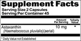 Private Label Astaxanthin 10mg 90caps or 180caps Private Label 12,100,500 Bottle Price