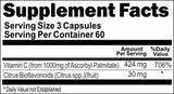 Private Label C-Ester with Citrus Bioflavonoids 1000mg 180caps Private Label 12,100,500 Bottle Price