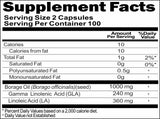 Private Label Borage Oil Concentrate Emulsified Dry 200caps Private Label 12,100,500 Bottle Price