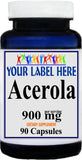 Private Label Acerola 900mg 90caps Private Label 12,100,500 Bottle Price