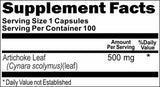 Private Label Artichoke Leaf 500mg 100caps or 200caps Private Label 12,100,500 Bottle Price