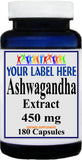 Private Label Ashwagandha Extract 450mg 180caps Private Label 12,100,500 Bottle Price