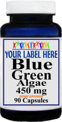 Private Label Blue Green Algae 450mg 90caps Private Label 12,100,500 Bottle Price