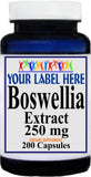 Private Label Boswellia Extract 250mg 200caps Private Label 12,100,500 Bottle Price