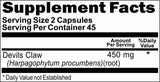 Private Label Devils Claw 900mg 90caps Private Label 12,100,500 Bottle Price
