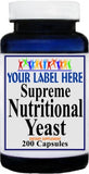 Private Label Supreme Nutritional Yeast 200caps Private Label 12,100,500 Bottle Price