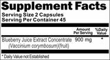 Private Label Blueberry Juice Extract Concentrate 900mg 100caps Private Label 12,100,500 Bottle Price