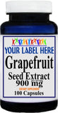 Private Label Grapefruit Seed Extract 900mg 100caps or 200caps Private Label 12,100,500 Bottle Price