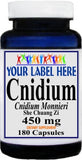 Private Label Cnidium Monnieri 450mg 180caps Private Label 12,100,500 Bottle Price