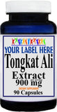 Private Label Tongkat Ali Extract 900mg 90caps or 180caps Private Label 12,100,500 Bottle Price