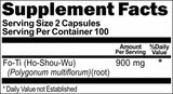 Private Label Fo-Ti Ho-Shou-Wu 900mg 200caps Private Label 12,100,500 Bottle Price