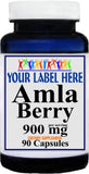 Private Label Amla Berry 900mg 90caps Private Label 25,100,500 Bottle Price