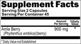 Private Label Amla Berry 900mg 90caps Private Label 25,100,500 Bottle Price