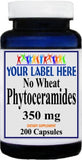 Private Label No Wheat Phytoceramides 350mg 200caps Private Label 12,100,500 Bottle Price