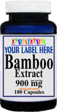 Private Label Bamboo 900mg 180caps Private Label 12,100,500 Bottle Price