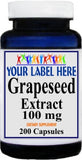Private Label Grapeseed Extract 100mg 100caps or 200caps Private Label 12,100,500 Bottle Price
