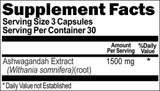 Private Label Ashwagandha Extract 1500mg 90caps or 180caps Private Label 12,100,500 Bottle Price