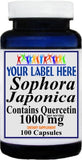Private Label Sophora Japonica Contains Quercetin 1000mg 100caps or 200caps Private Label 12,100,500 Bottle Price (Discontinued Soon)