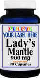 Private Label Lady's Mantle 900mg 90caps Private Label 12,100,500 Bottle Price