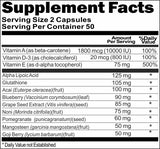 Private Label Free Radical Attacker 100caps or 200caps Private Label 12,100,500 Bottle Price