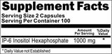 Private Label IP-6 Inositol Hexaphosphate 1000mg 200caps Private Label 12,100,500 Bottle Price