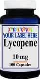 Private Label Lycopene 10mg 100caps or 200caps Private Label 12,100,500 Bottle Price