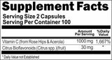 Private Label Full Spectrum Vitamin C Buffered and Bioflavonoids 200caps Private Label 12,100,500 Bottle Price