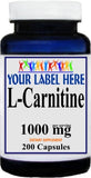 Private Label L-Carnitine 1000mg 200caps Private Label 12,100,500 Bottle Price