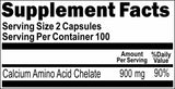 Private Label Chelated Calcium 900mg 200caps Private Label 12,100,500 Bottle Price