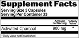 Private Label Activated Charcoal 900mg 100caps or 200caps Private Label 12,100,500 Bottle Price