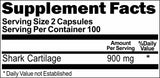 Private Label Shark Cartilage 900mg 200caps Private Label 12,100,500 Bottle Price