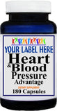 Private Label Heart and Blood Pressure Advantage 90caps or 180caps Private Label 12,100,500 Bottle Price