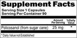 Private Label Policosanol 25mg 90caps or 180caps Private Label 12,100,500 Bottle Price