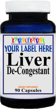 Private Label Liver De-Congest 90caps Private Label 12,100,500 Bottle Price