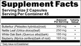 Private Label Allergy Defense 90caps Private Label 12,100,500 Bottle Price