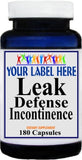 Private Label Leak Defense Incontinence 90caps or 180caps Private Label 12,100,500 Bottle Price