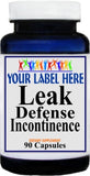 Private Label Leak Defense Incontinence 90caps or 180caps Private Label 12,100,500 Bottle Price