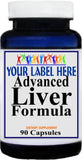 Private Label Advanced Liver Formula 90caps or 180caps Private Label 12,100,500 Bottle Price