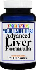 Private Label Advanced Liver Formula 90caps or 180caps Private Label 12,100,500 Bottle Price