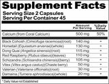 Private Label Menopause Complete 90caps Private Label 12,100,500 Bottle Price