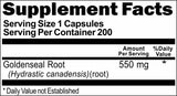 Private Label Goldenseal Root 550mg 200caps Private Label 12,100,500 Bottle Price