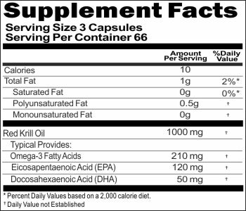 Private Label Red Krill Oil 1000mg 180 Capsules Private Label 12,100,5 ...