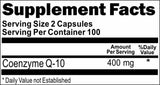 Private Label CoQ-10 400mg 200caps Private Label 12,100,500 Bottle Price