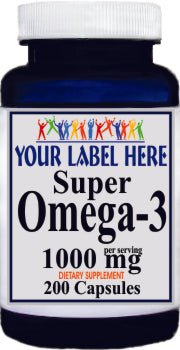 Private Label Super Omega 3 200 Capsules Private Label 12,100,500 Bottle Price