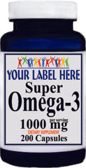 Private Label Super Omega 3 200 Capsules Private Label 12,100,500 Bottle Price