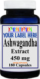 Private Label Ashwagandha Extract 450mg 180caps Private Label 12,100,500 Bottle Price