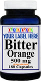 Private Label Bitter Orange 500mg 90caps or 180caps Private Label 12,100,500 Bottle Price