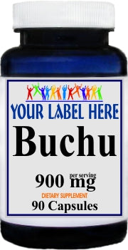 Private Label Buchu 900mg 90caps Private Label 12,100,500 Bottle Price